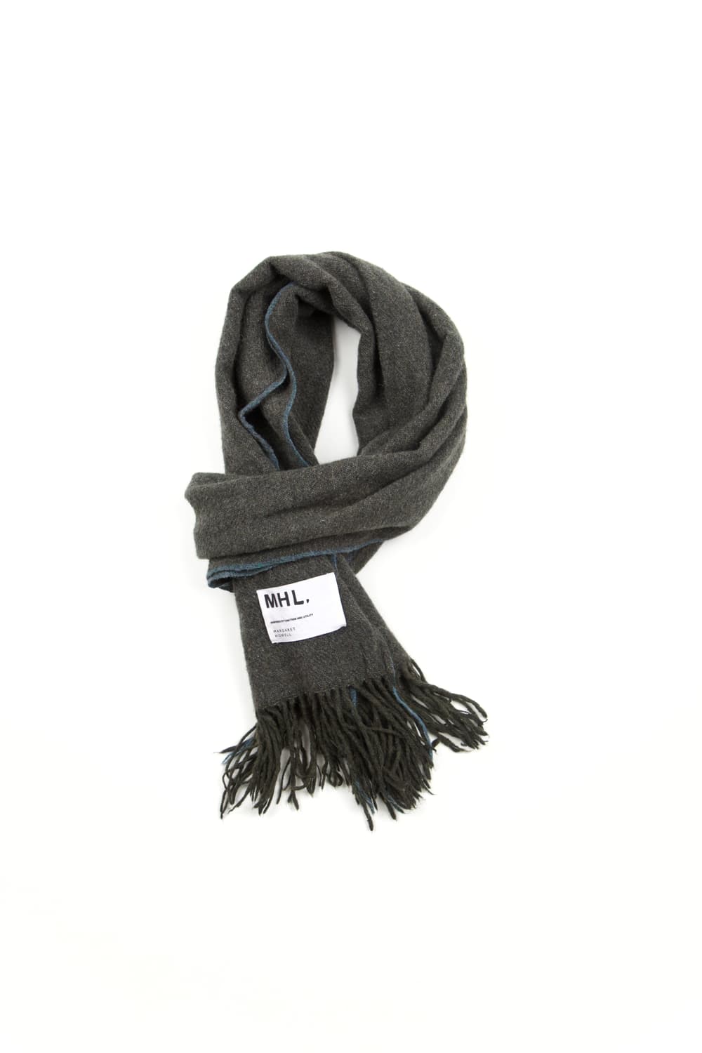 MHL 울 머플러 그레이 상품이미지2