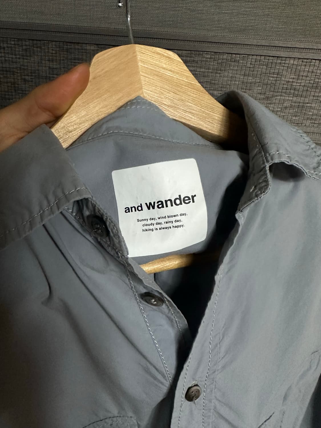 앤드원더 셔츠 상품이미지5