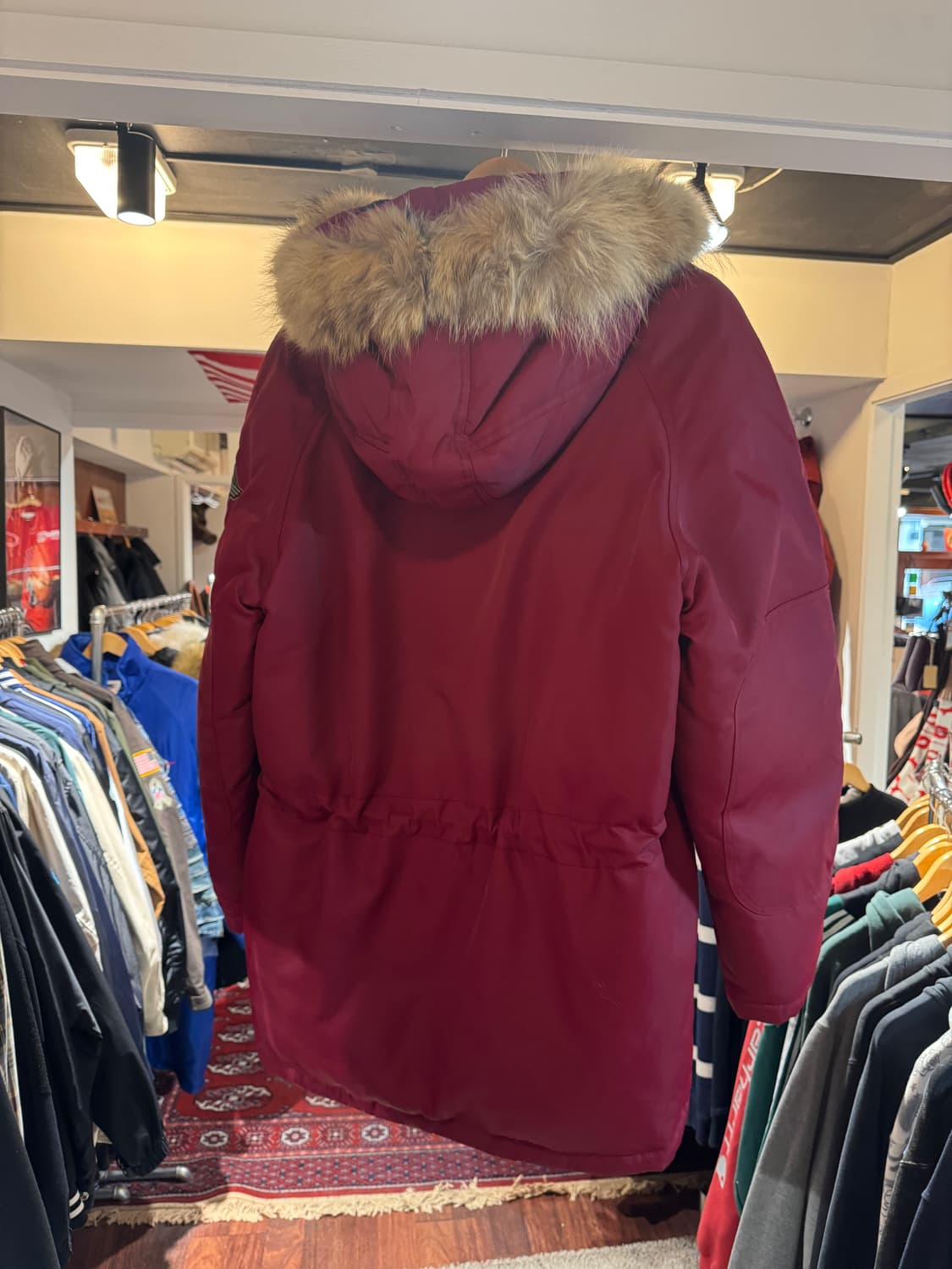 마자플라바 덕다운 패딩점퍼 올드스쿨 MF! L 상품이미지6