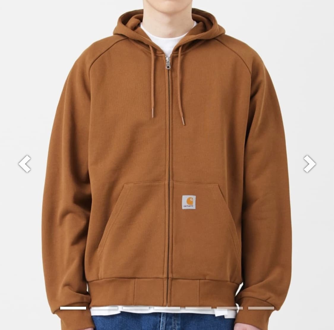 칼하트 스퀘어 후드 집업 M사이즈 상품이미지1