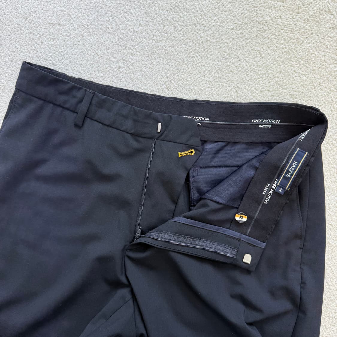 [84] 헤지스 남성 스트레이트핏 울혼방 팬츠 슬랙스 바지 3742 상품이미지3