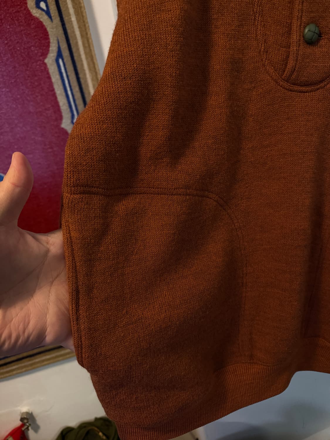 Veleworth Japan Shawl Knit Sweat L 상품이미지4