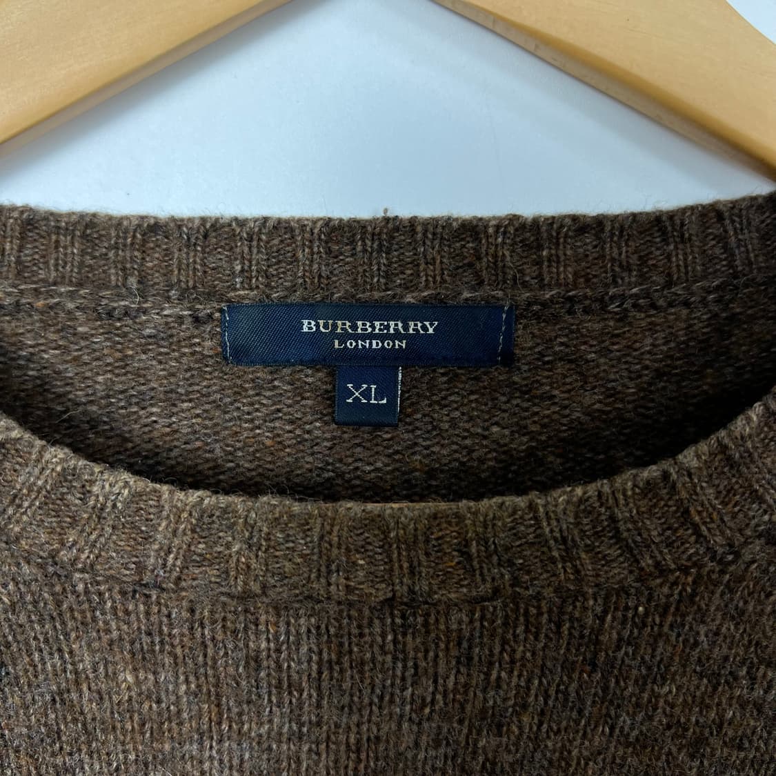 Burberry 버버리 브라운 코만도 니트 상품이미지4