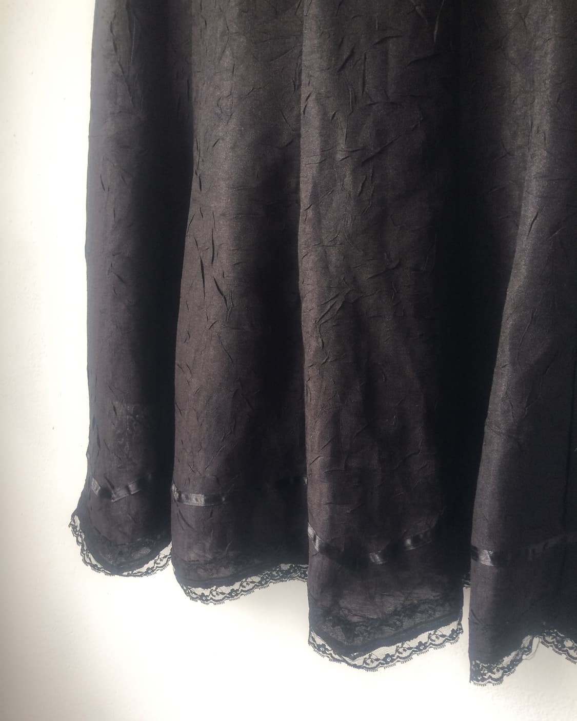 Lace line detail long skirt 상품이미지4