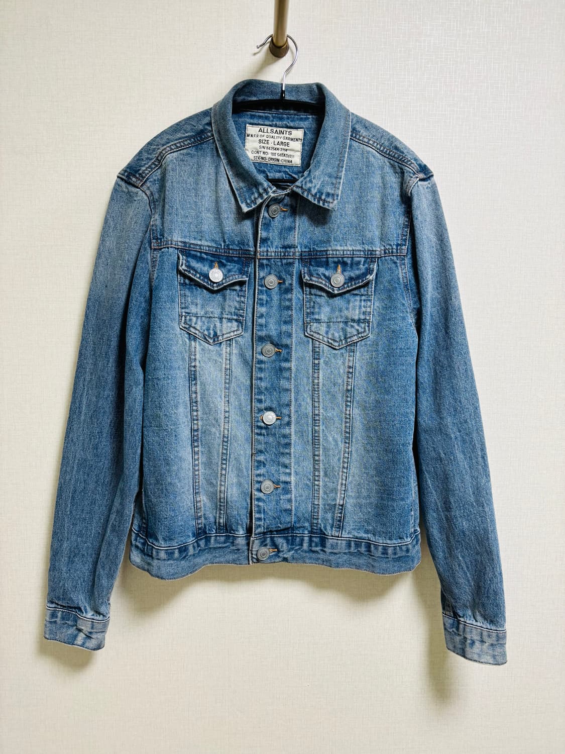 올 세인츠 ALLSAINTS BEDFORD 데님 자켓 상품이미지1