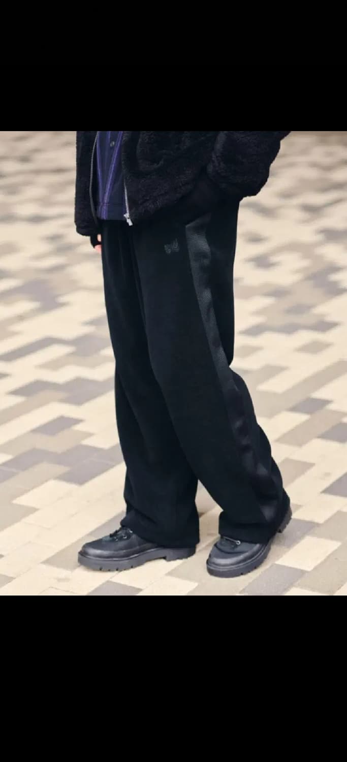 유니클로 니들스 팬츠 블랙 XL 상품이미지1