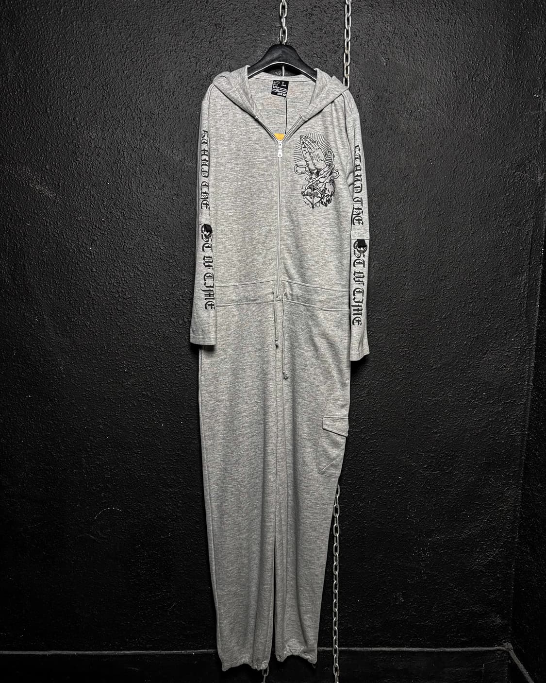 Graphic Zip-up Jumpsuit 상품이미지4