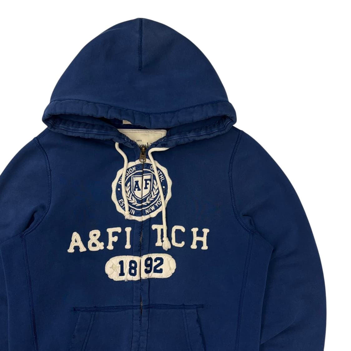 아베크롬비 y2k 블루 후드집업 L 상품이미지2