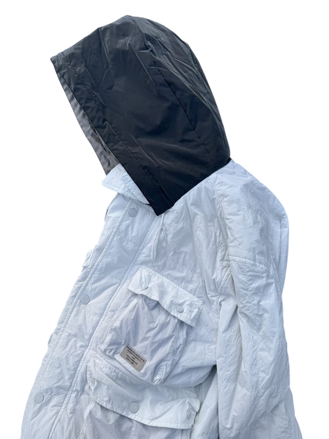 Armani Exchange 알마니 리플렉티브 후디 유틸리티 자켓 상품이미지3