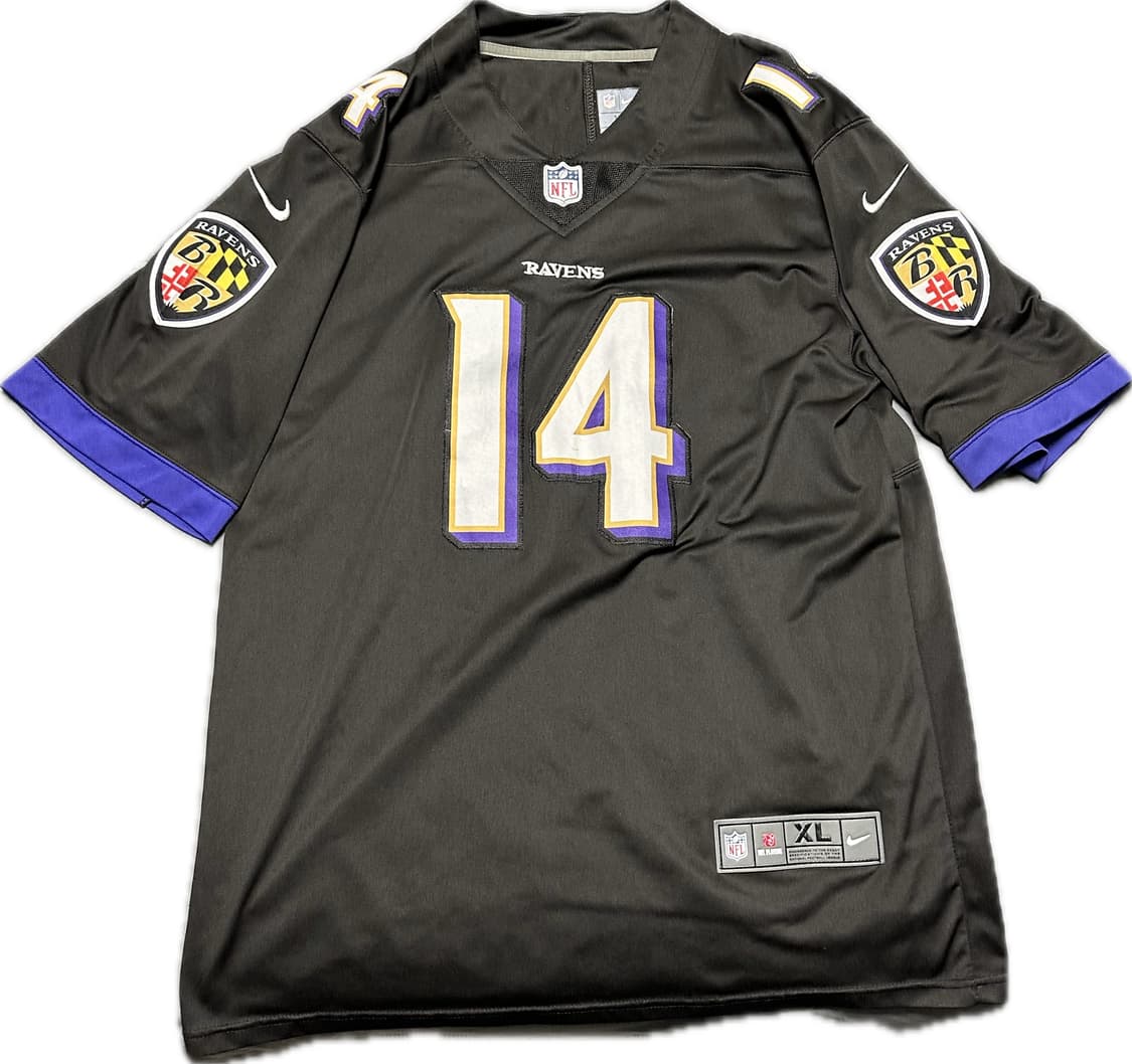 나이키 볼티모어 레이븐스 NFL Hamilton 저지 상품이미지2