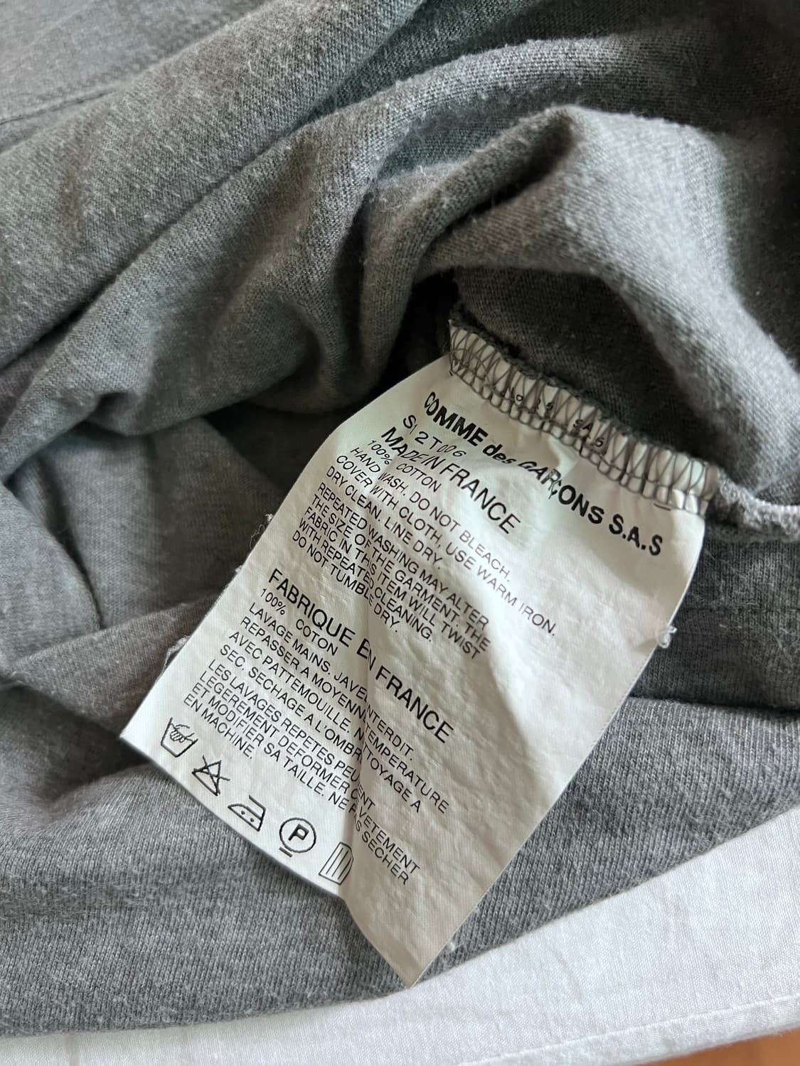 꼼데가르송 티셔츠 상품이미지3