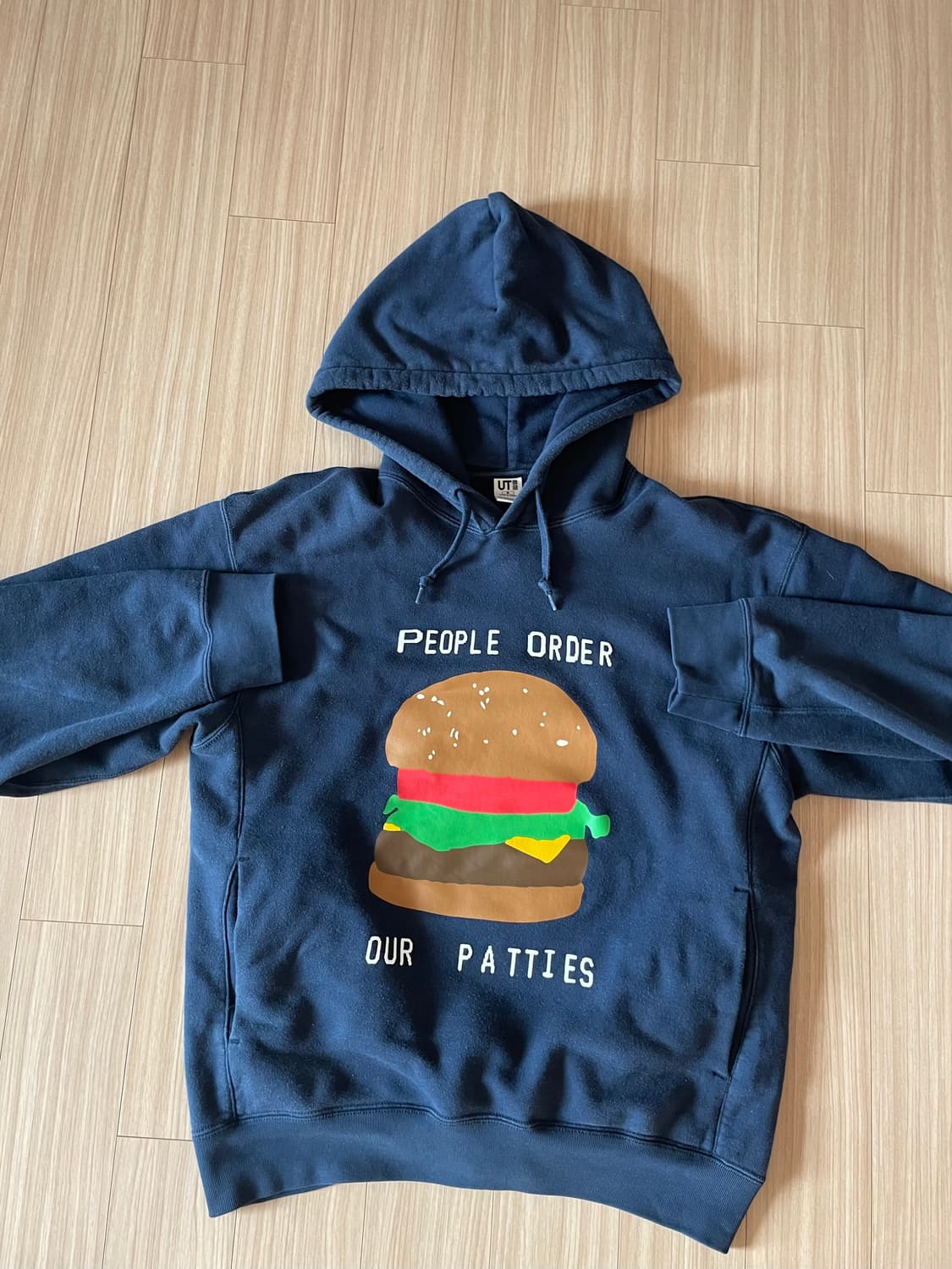 유니클로 CPFM 스폰지밥 25주년 후드티 M 상품이미지1