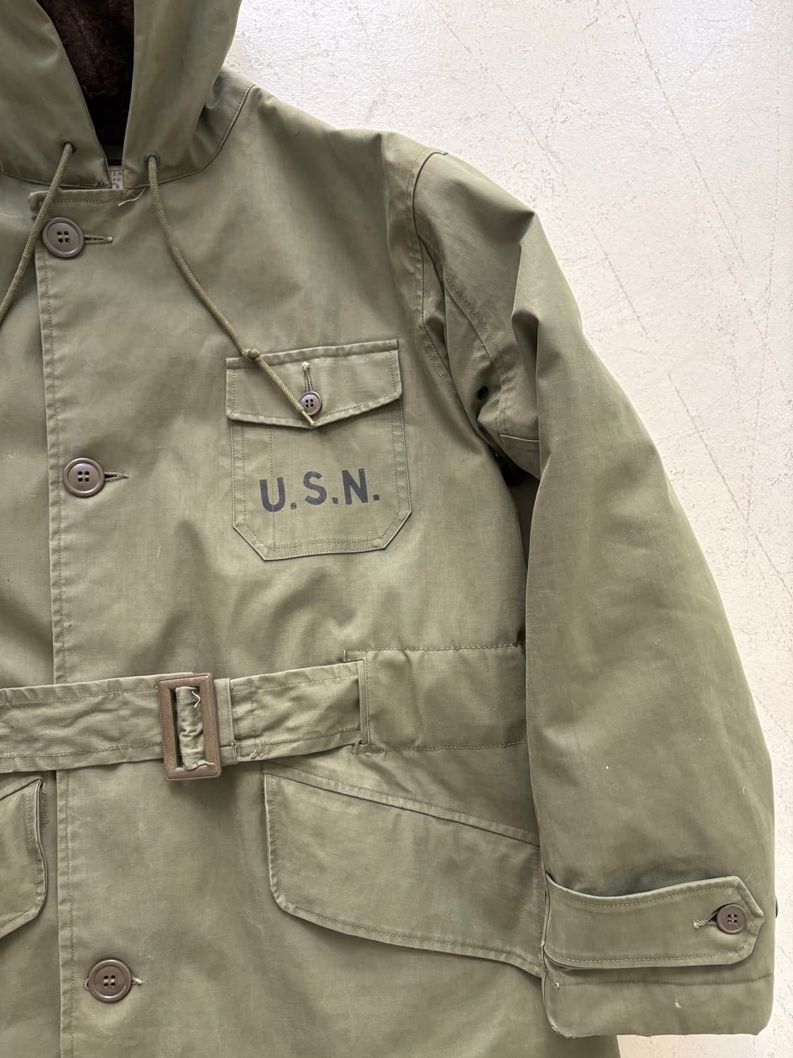 40’s USN N-2 General Alpaca Deck Coat 상품이미지2