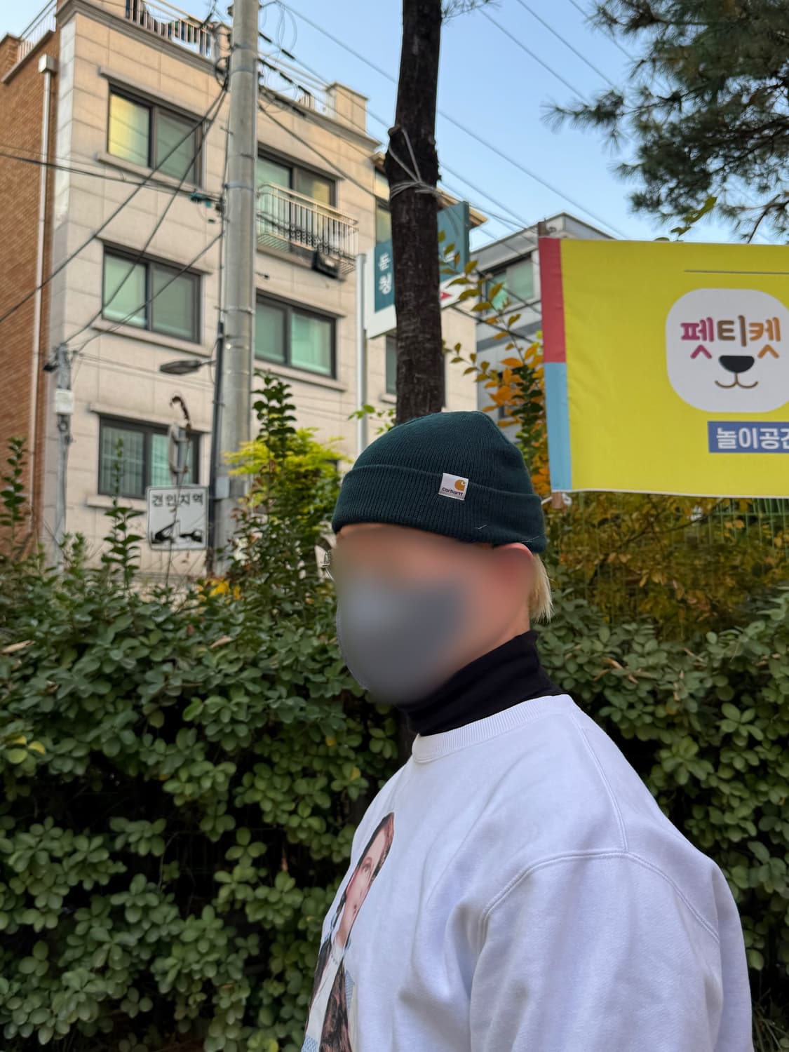 칼하트 비니 그린 상품이미지1