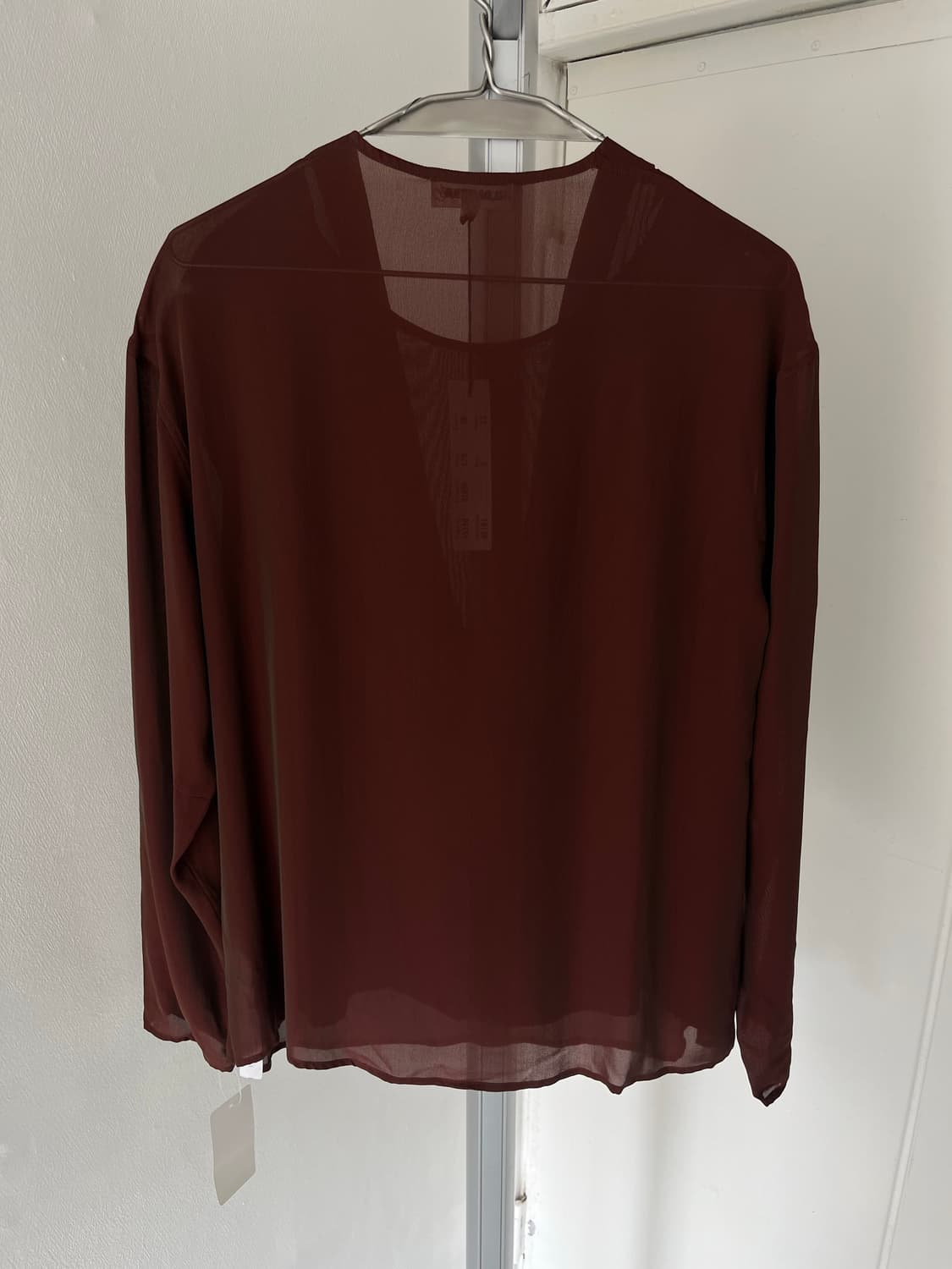 drape silk blouse 상품이미지7