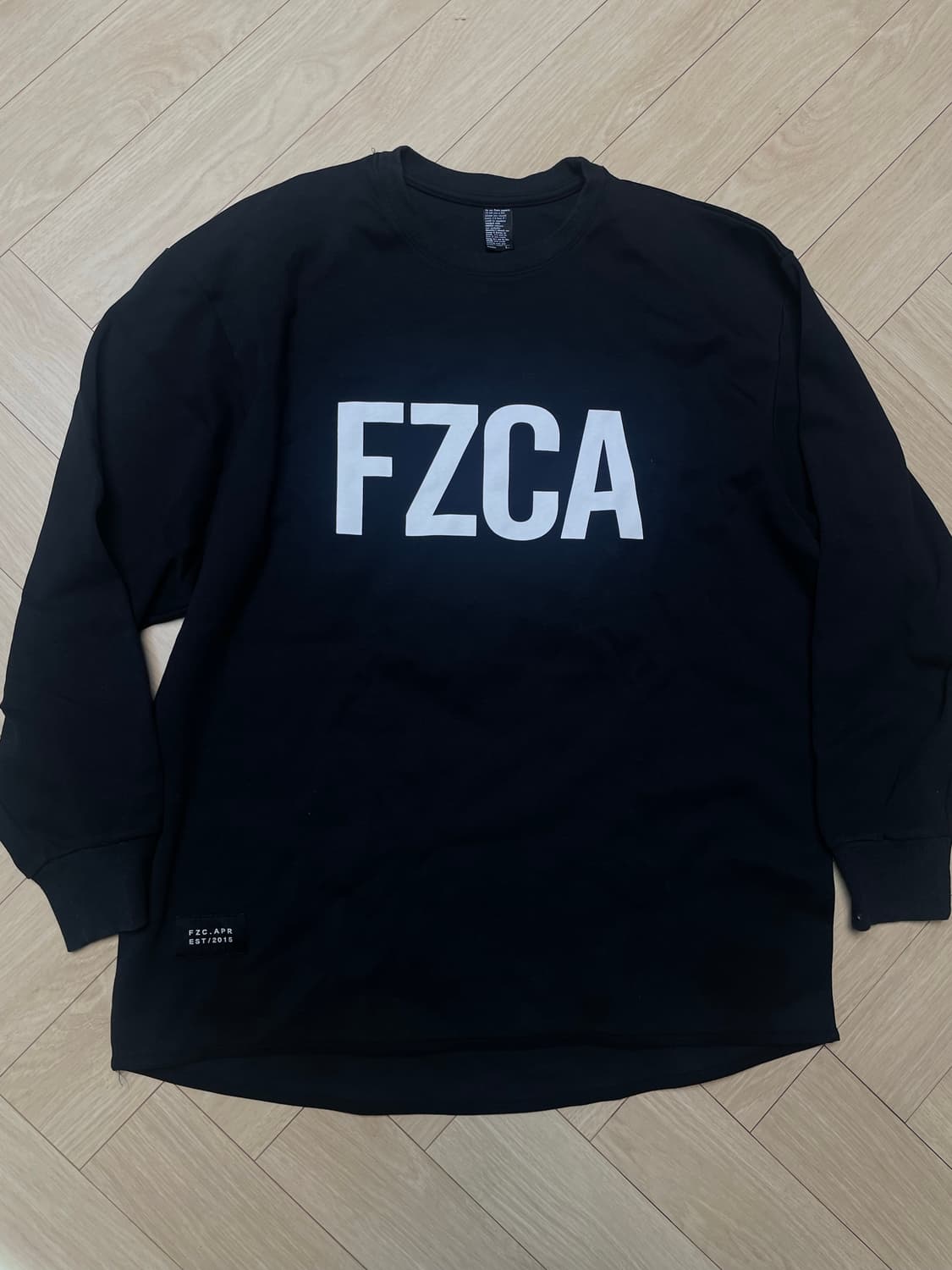 피지코 어패럴 fzca 오버핏 긴팔티 (L 105) 상품이미지2