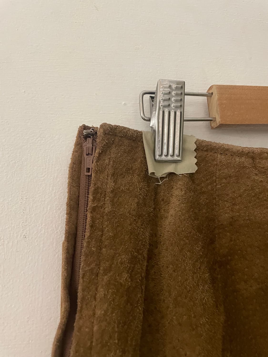 VTG leather skirt 상품이미지7