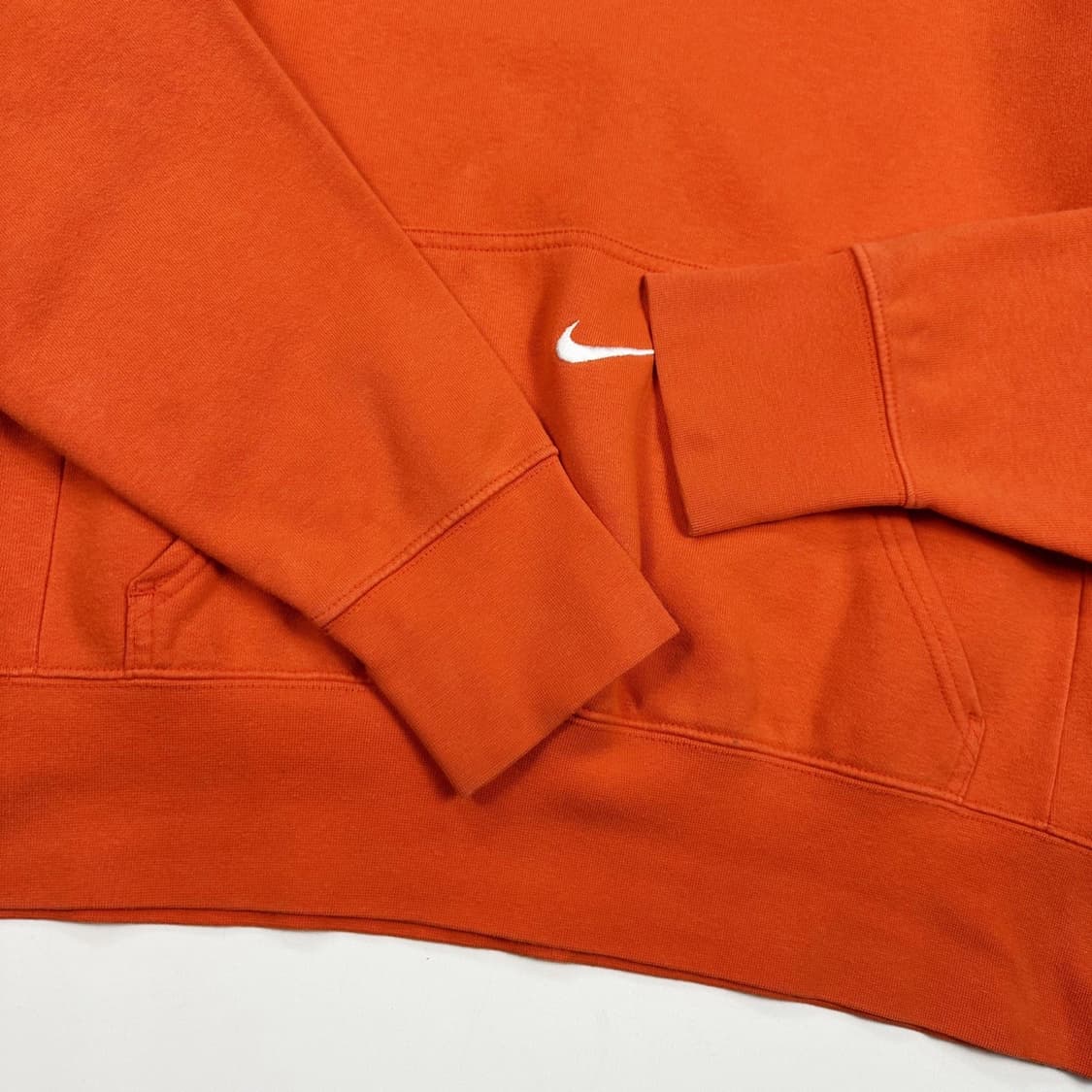 나이키 센터 스우시 오렌지 후드티 (S) 상품이미지4