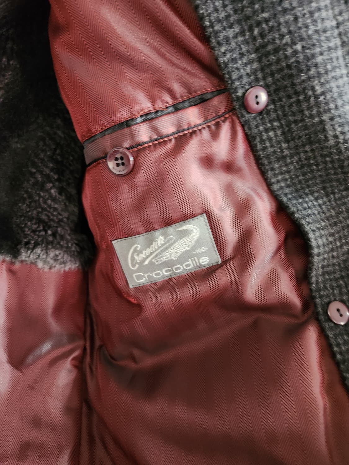 크로커다이얼 남성 모직코트100 상품이미지5