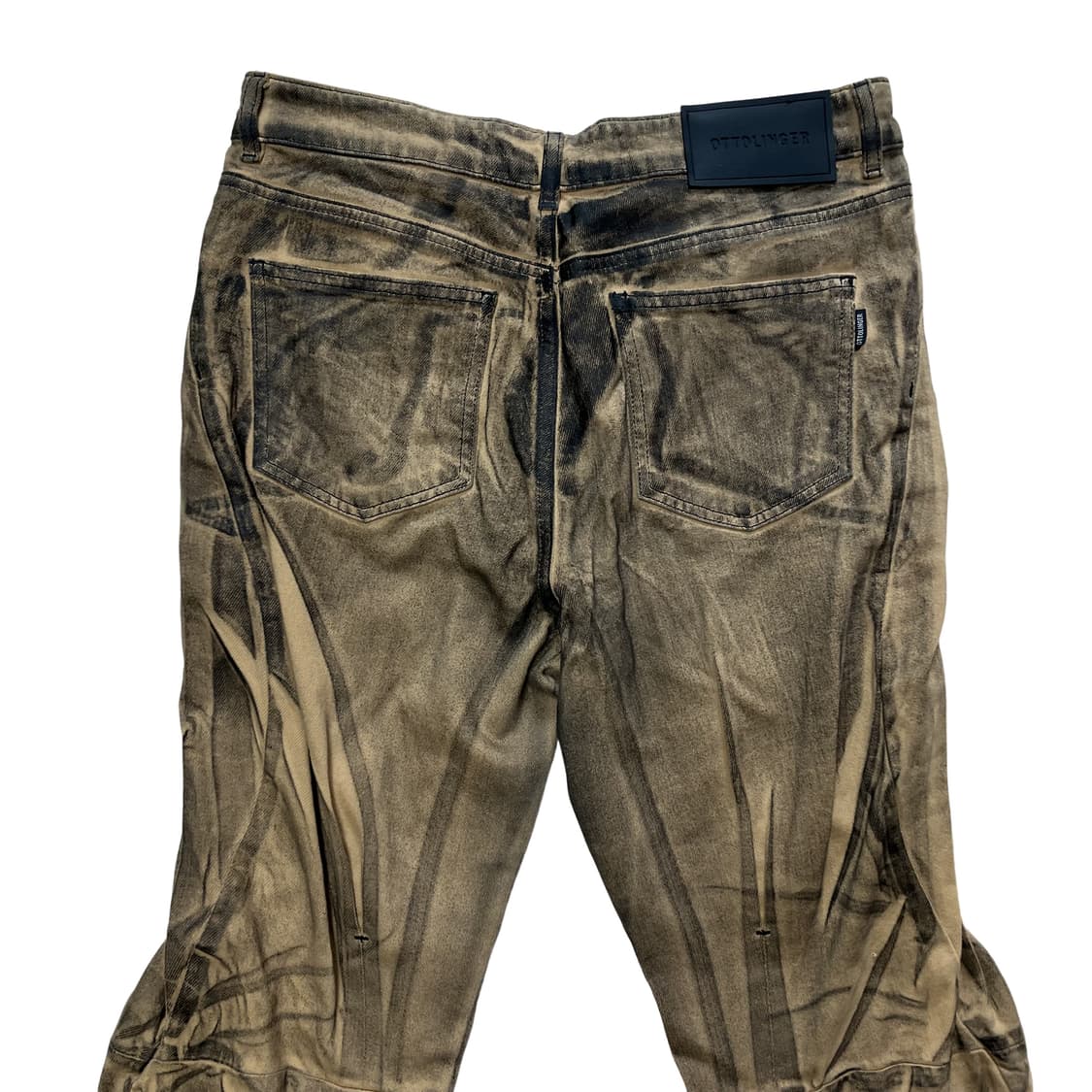 Ottolinger Draped Jeans in Beige 상품이미지5