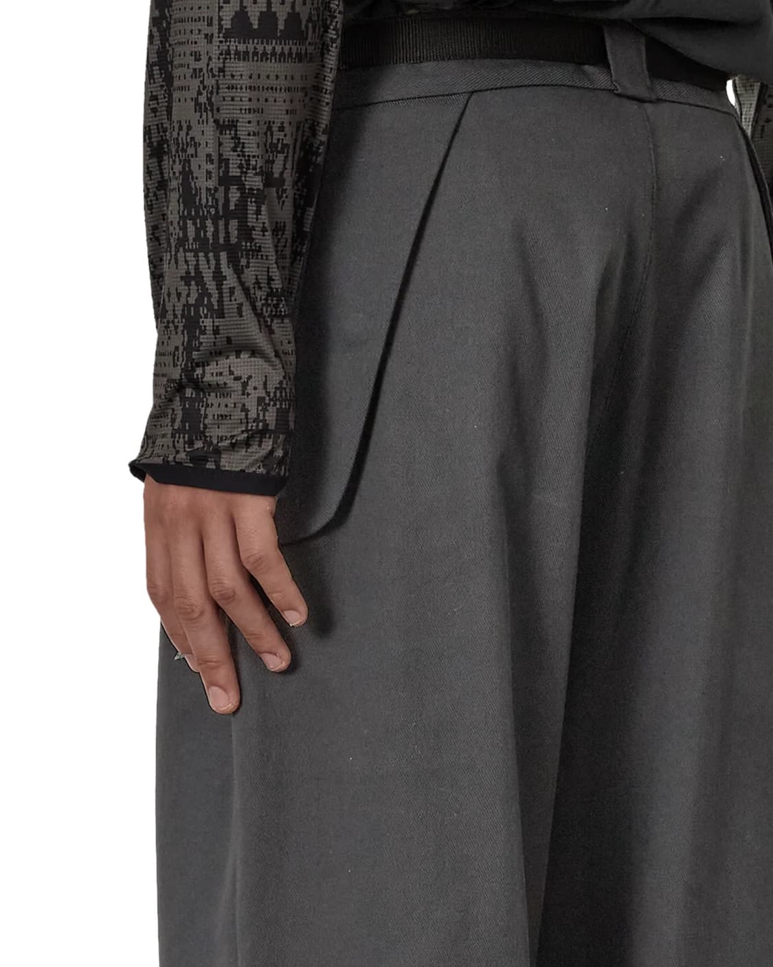 [M,L,XL]로아 하이킹 25fw 버클 치노 팬츠/차콜 상품이미지6