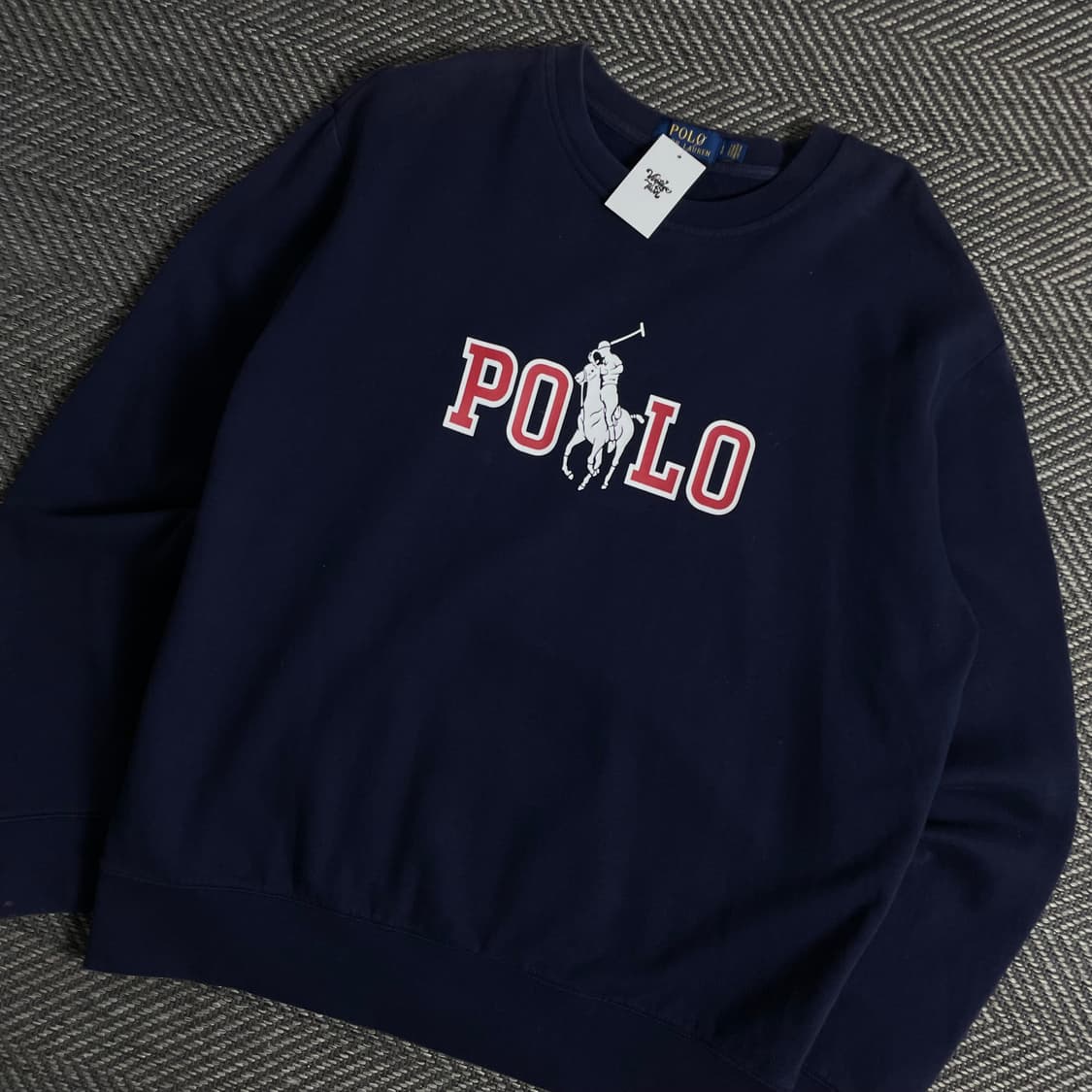 폴로 랄프로렌 신형 빅포니 빅로고 박시핏 맨투맨 y 3349 상품이미지1
