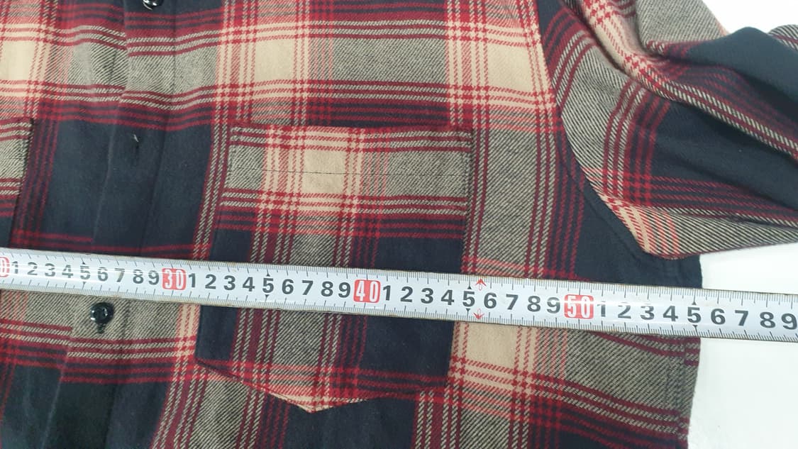 울리치 체크 셔츠 USA S EU M 상품이미지4