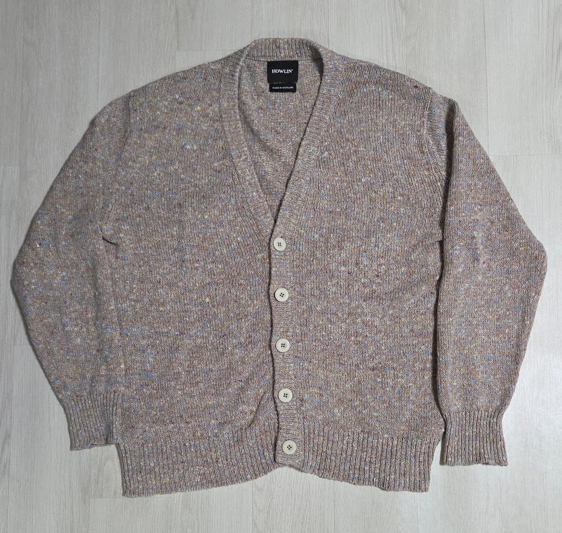 (착샷) 하울린 크리스탈 가디건 카멜 믹스 상품이미지1