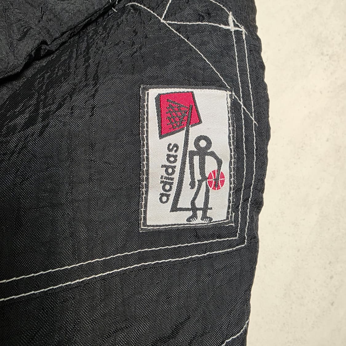 [아디다스] 경량 패딩 자켓 90s 스틱맨 레어템  상품이미지7