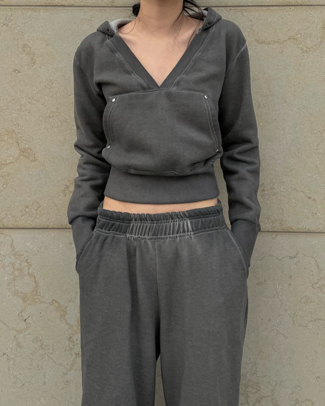 여운코리아 피그먼트 워싱팬츠 상품이미지3