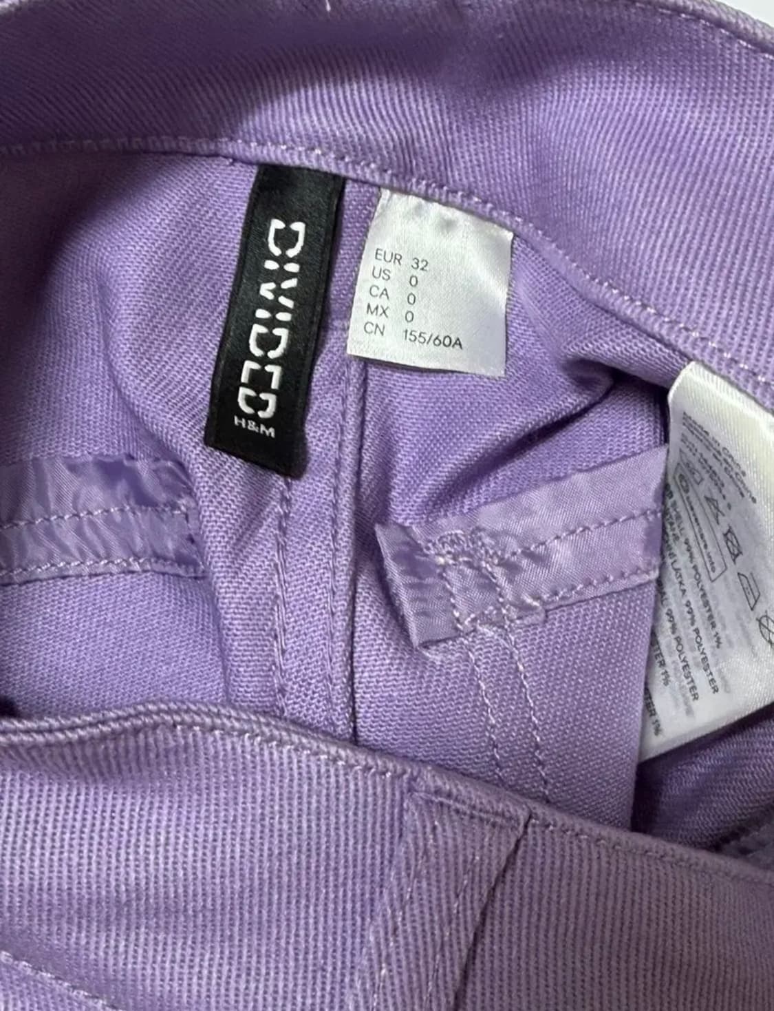 H&m 퍼플 스커트 상품이미지2