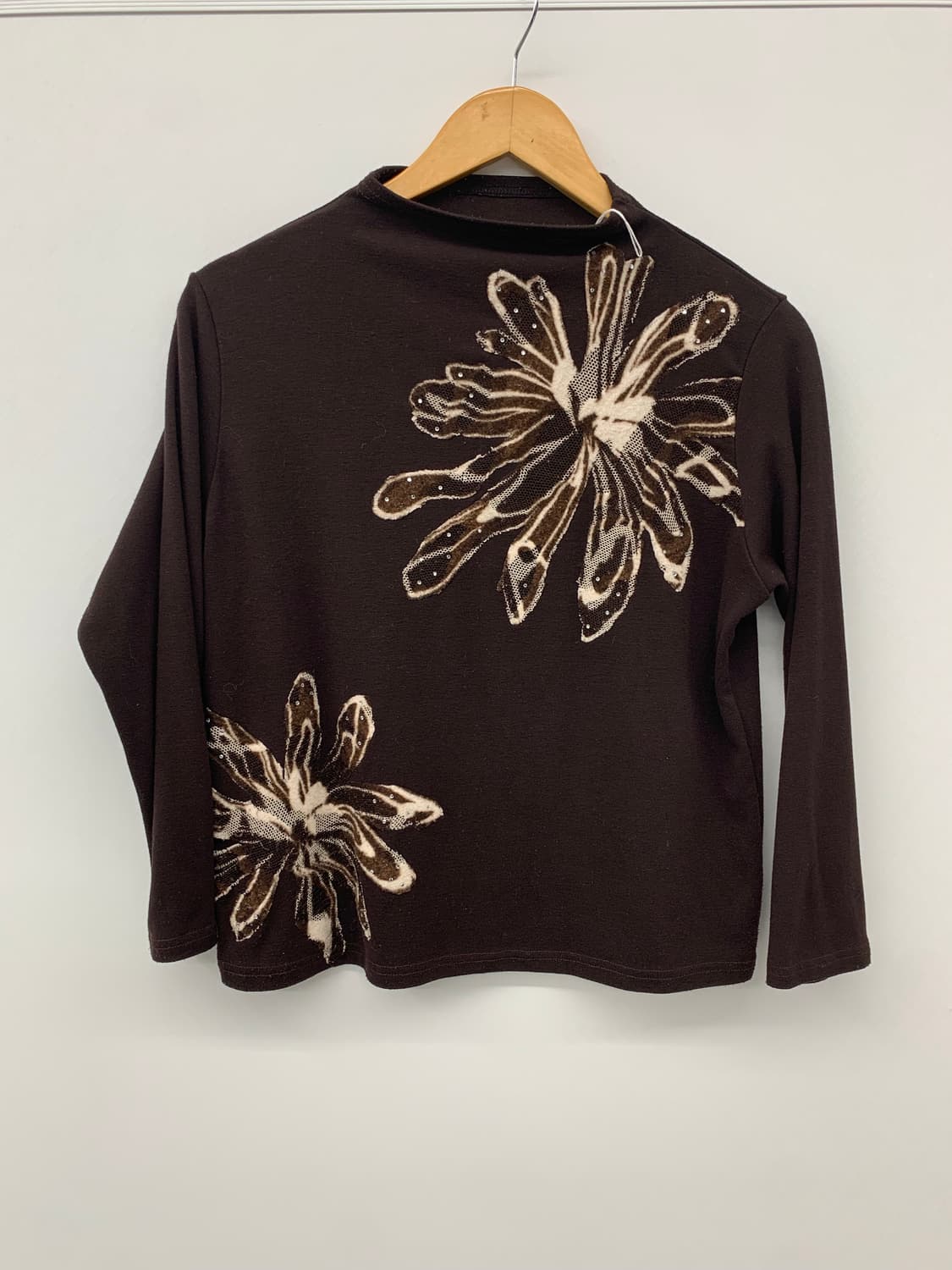 재패니즈 하프넥 패턴 디테일 슬리브 상품이미지4