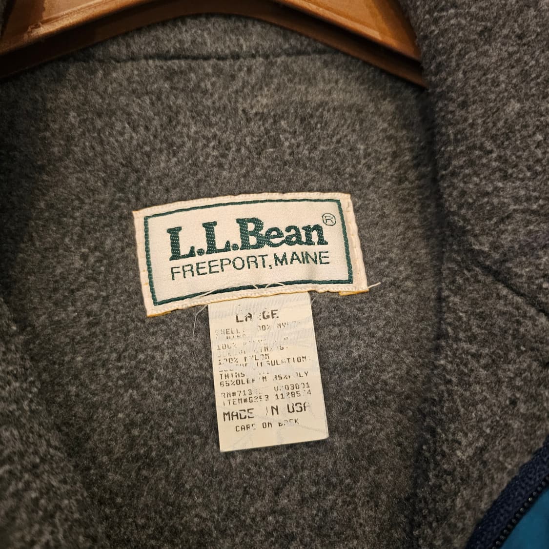 Llbean 엘엘빈 90s 윈드 플리스 상품이미지3