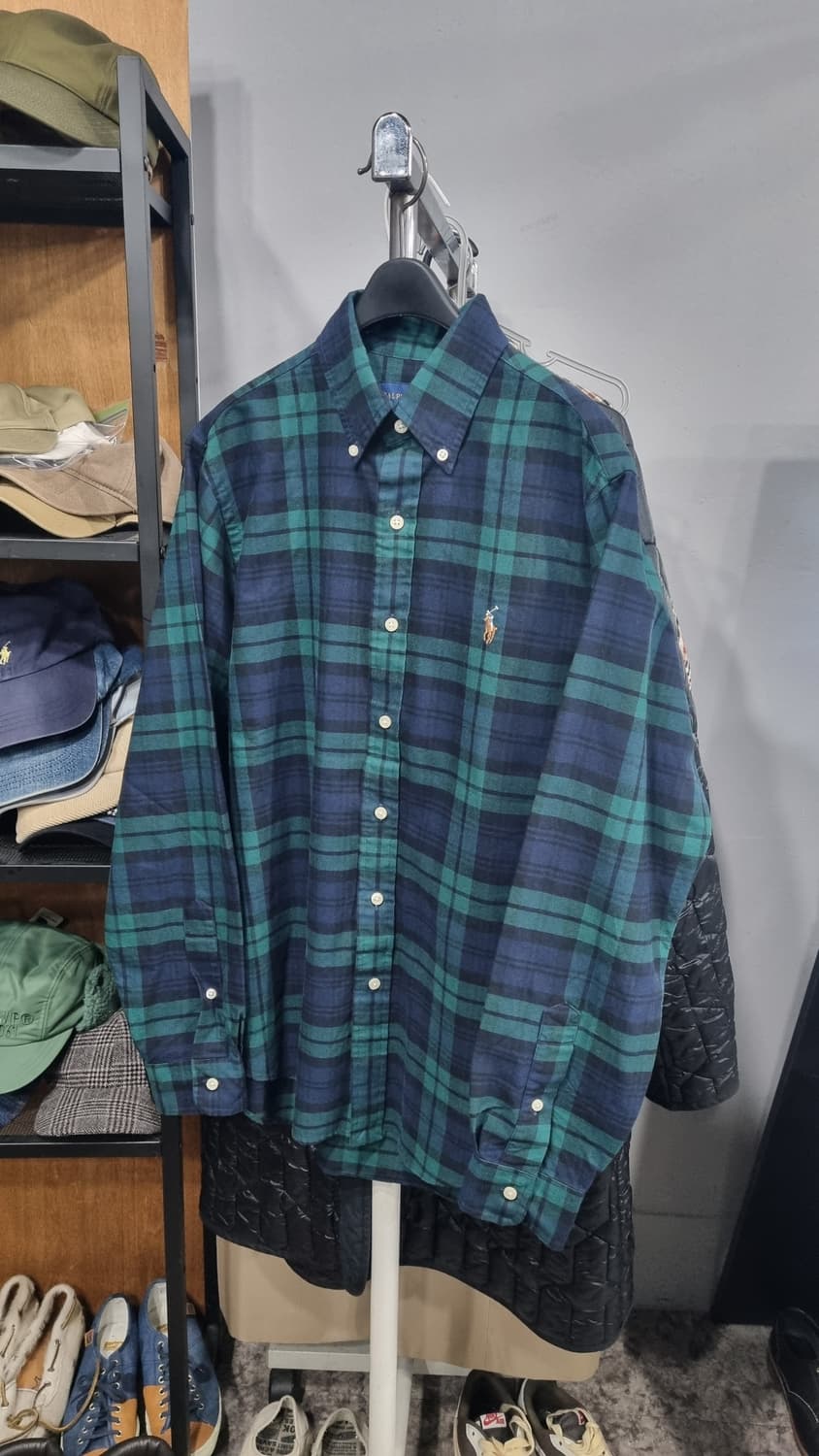 (Polo Ralph Lauren) 클래식핏 체크셔츠 95~100(표기s 상품이미지1