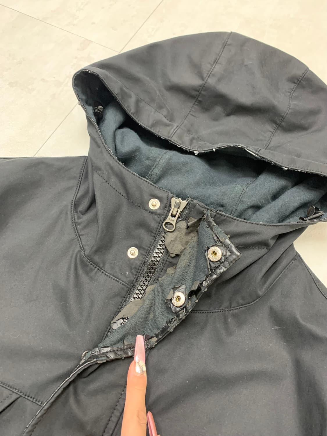 Sandro 후드 코튼 자켓 #122 상품이미지3