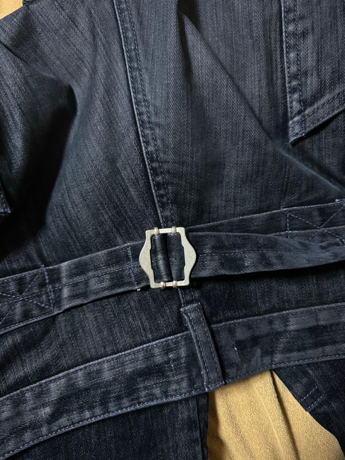 카락터 벨벳 데님 팬츠 팝니다 상품이미지5