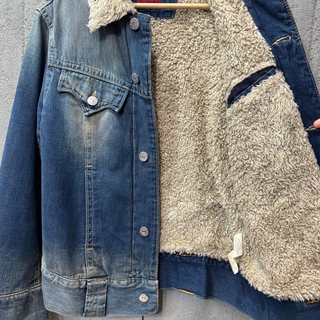 리바이스 타입원 쉐르파 데님 자켓 (L)   상품이미지4