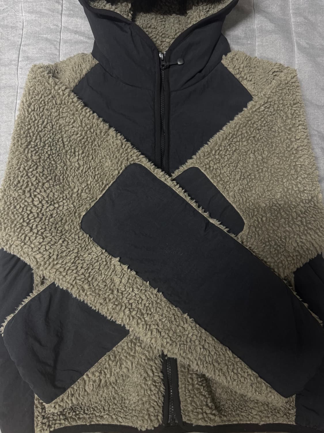 스투시 셰르파 패널드 후드 스톤 상품이미지6