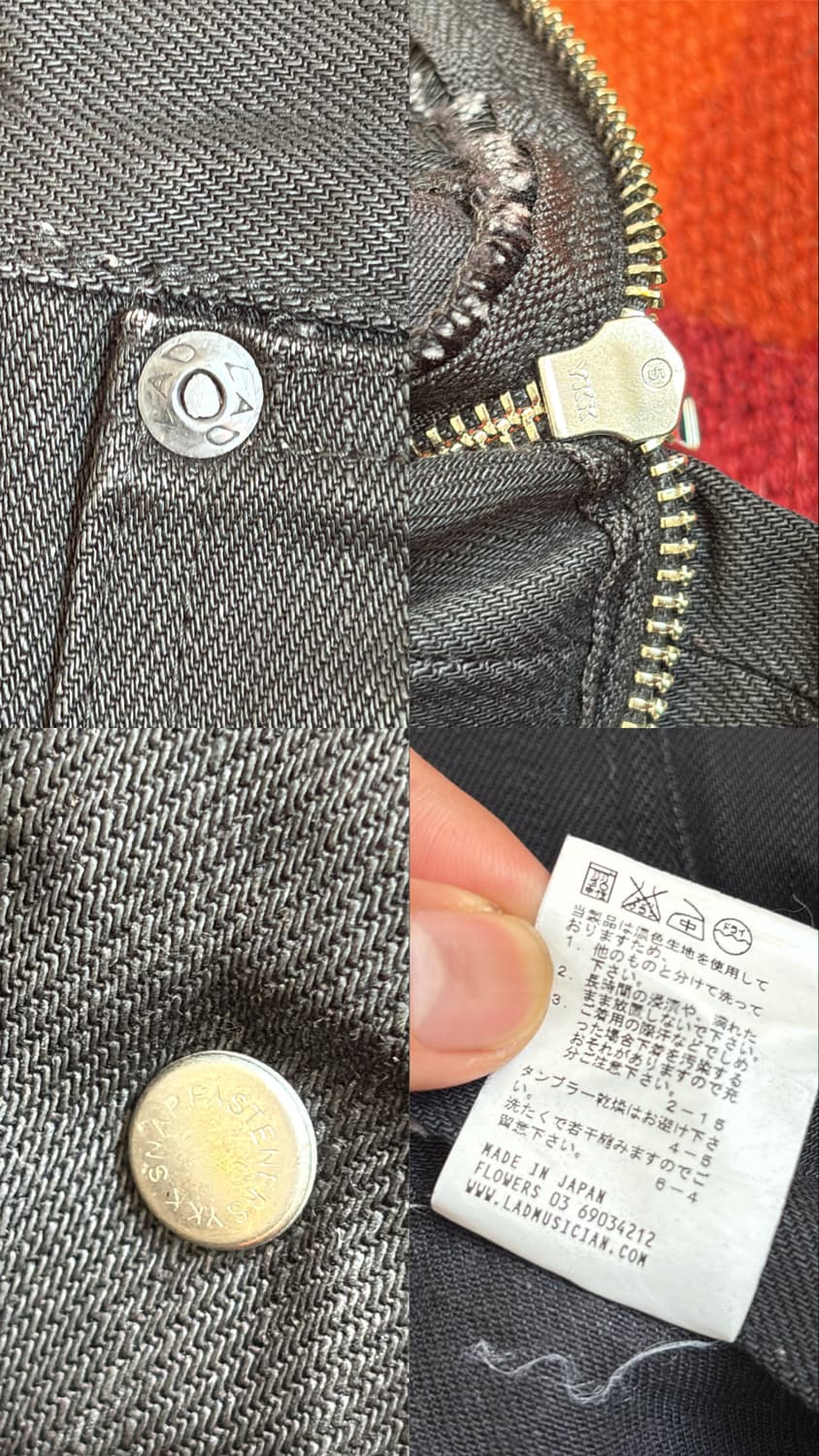 Back-to-front Zipper Pants 상품이미지9