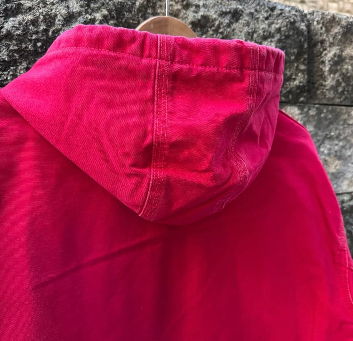 데드스탁급 00s 칼하트 액티브 자켓 레드 XL J131 red 상품이미지7