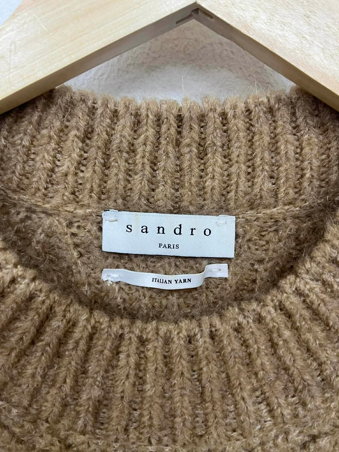 [1] 산드로 파리 이탈리안 얀 모헤어 울 니트 상품이미지3