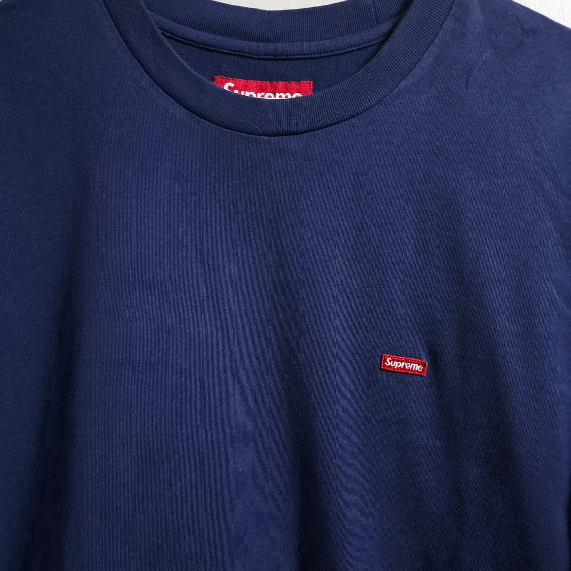슈프림 스몰박스 티셔츠 네이비 M 상품이미지2
