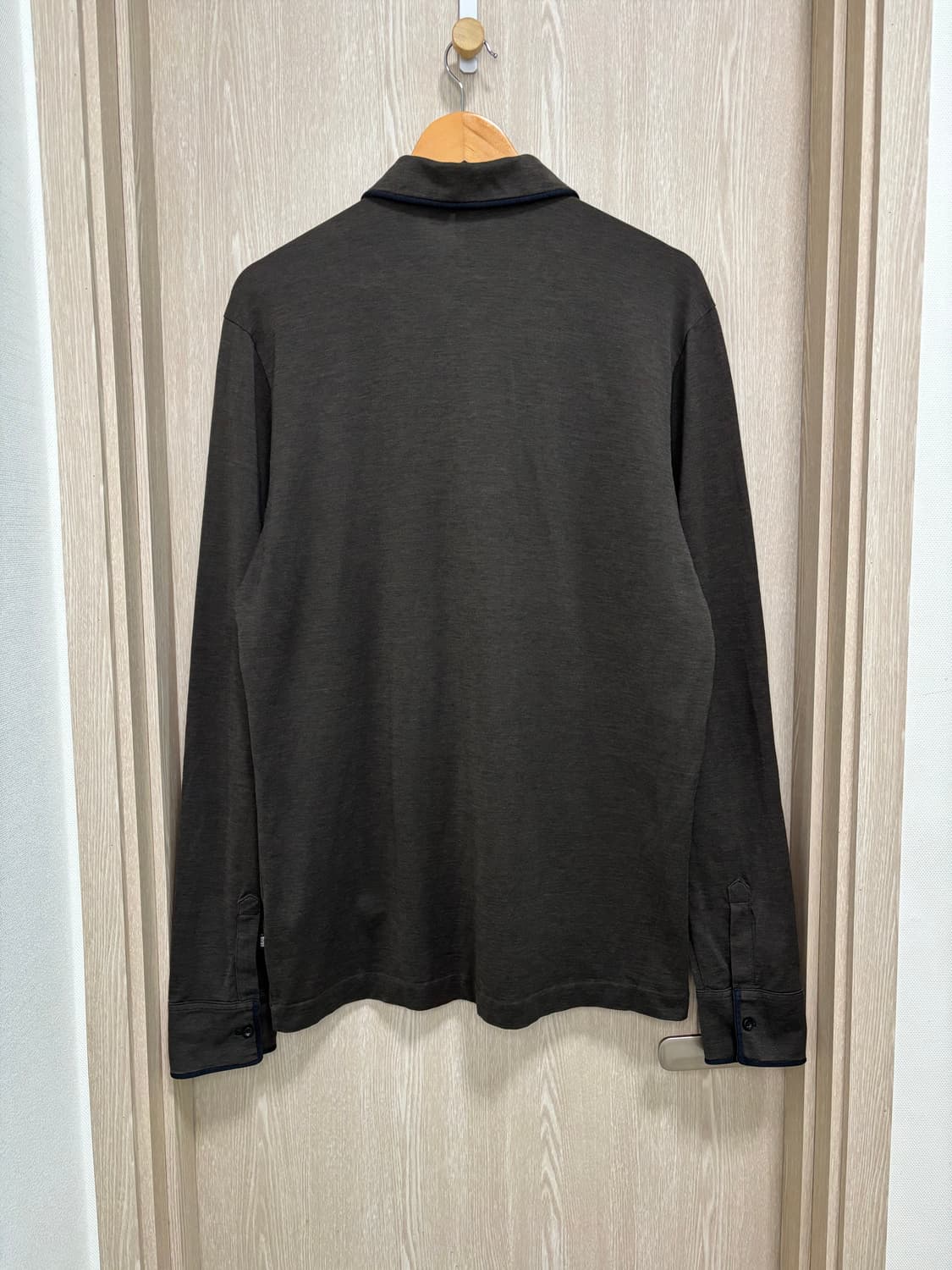 휴고보스 HugoBoss 긴팔카라티 XL/다크브라운 상품이미지3