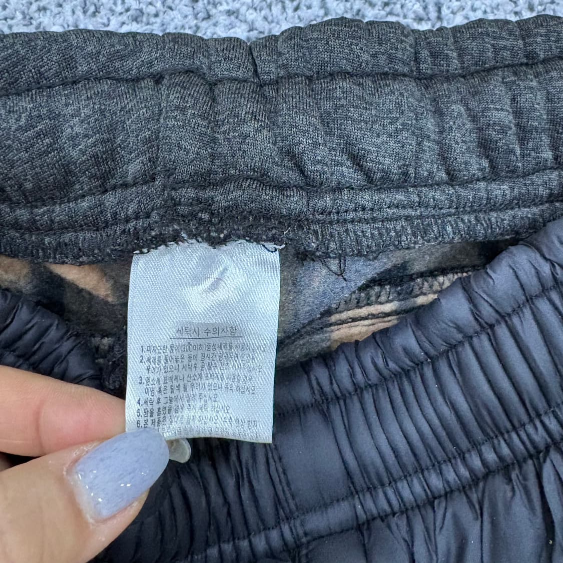 실측확인 노스페이스 등산 패딩바지 0317J 상품이미지3