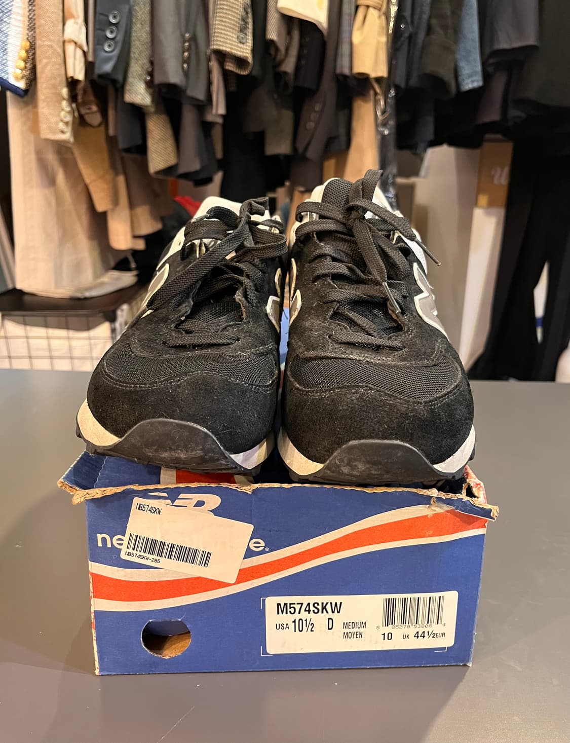 뉴발란스 574 블랙(285mm) 상품이미지5