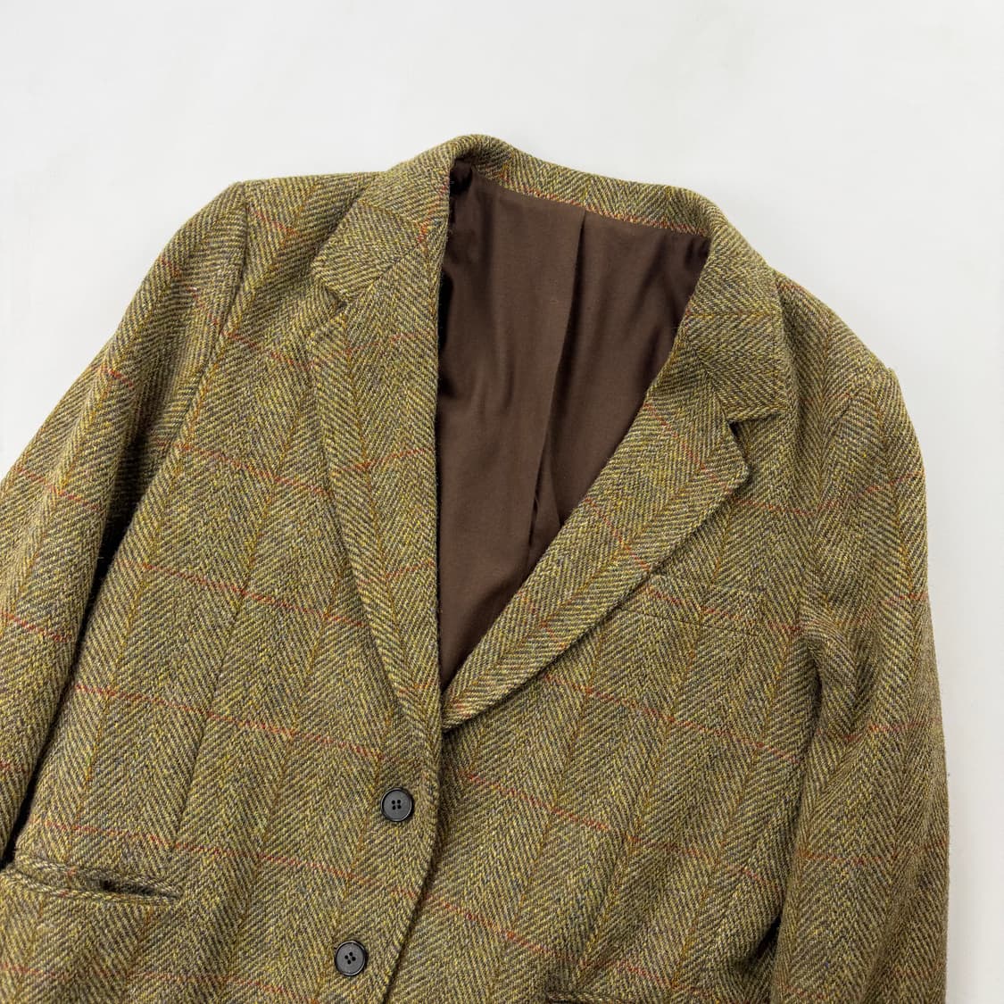 codeu 해리스트위드 해링본 울자켓 상품이미지2