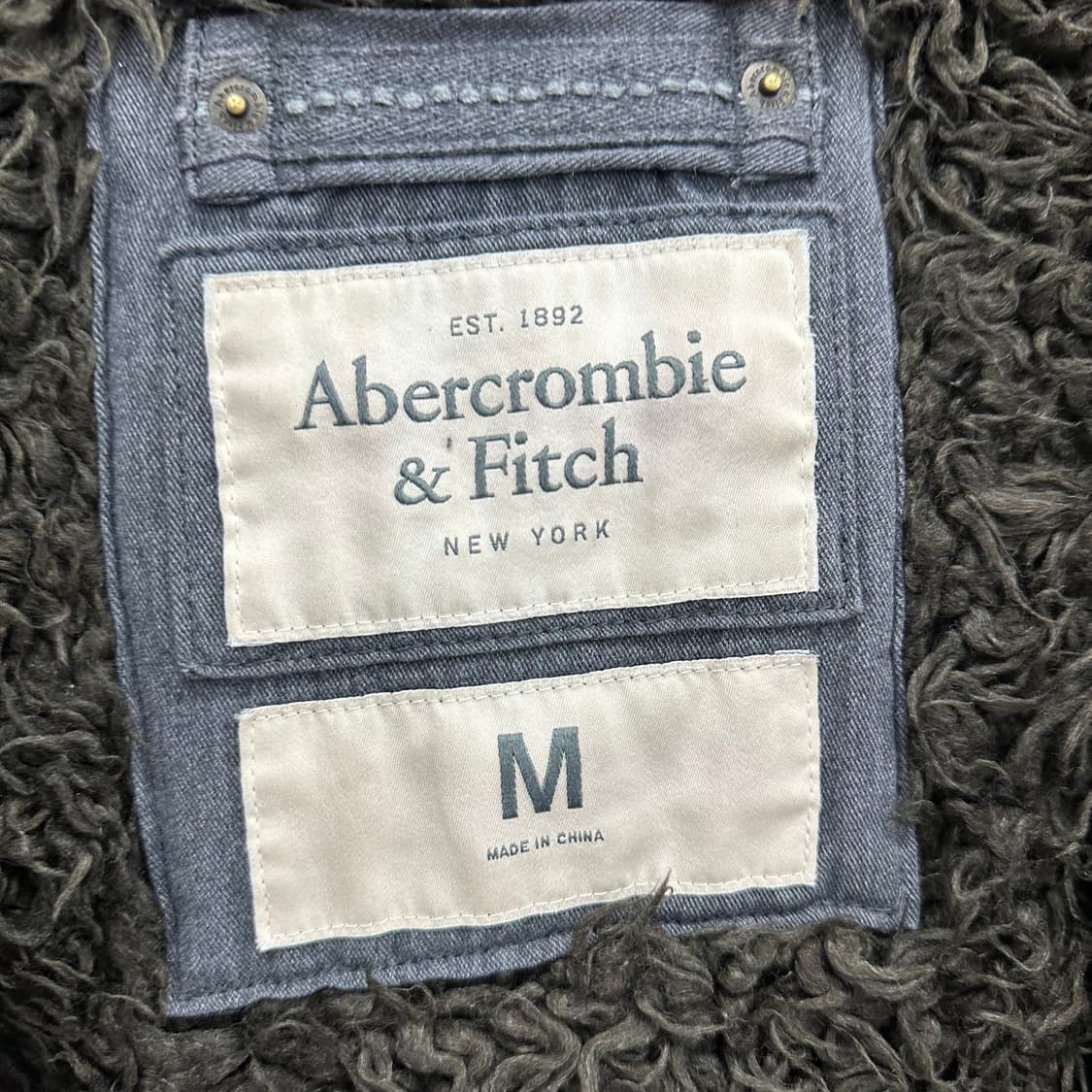 95 아베크롬비 울프죠 y2k 남자 후드집업 상품이미지4