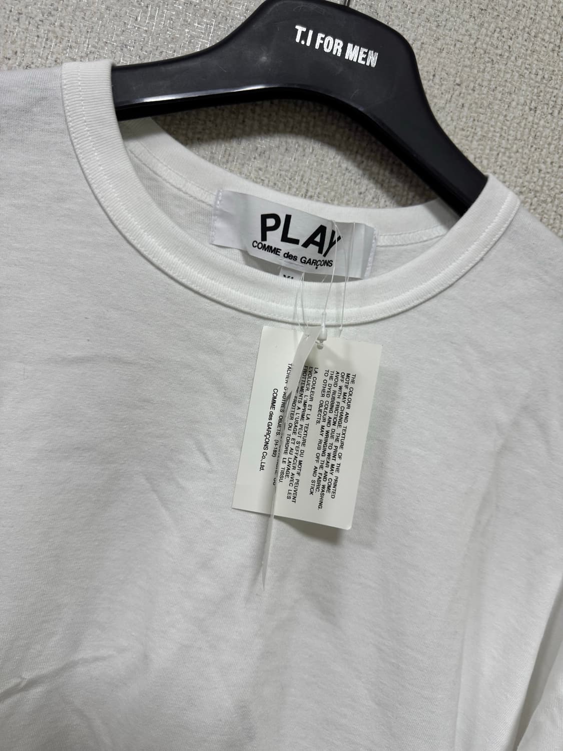꼼데 가르송 플레이 Big Heart LS T-Shirt (새상품) 상품이미지5