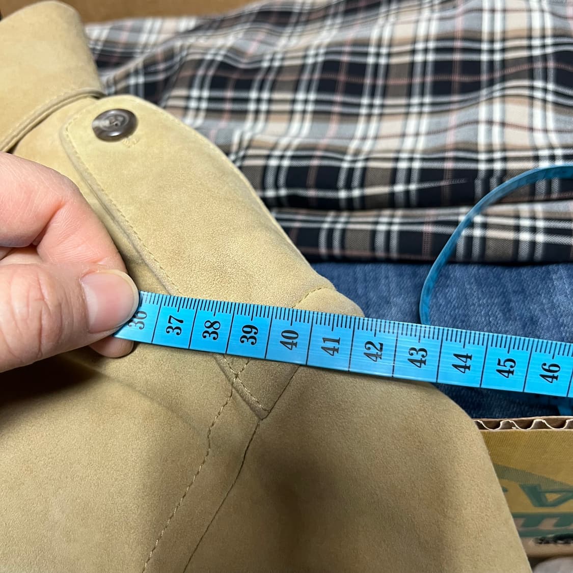 랄프로렌 스웨이드 레더 셔츠 자켓 8사이즈 상품이미지4