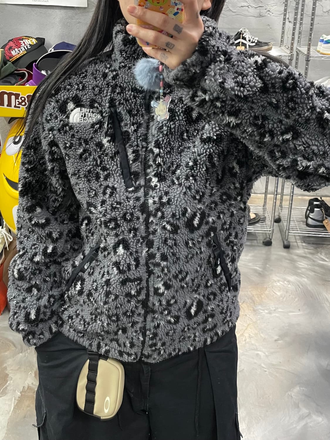 노스페이스 레오파드 플리스 자켓 상품이미지8